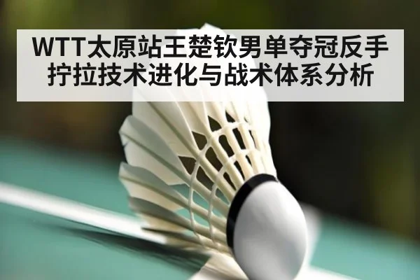 WTT太原站王楚钦男单夺冠反手拧拉技术进化与战术体系分析